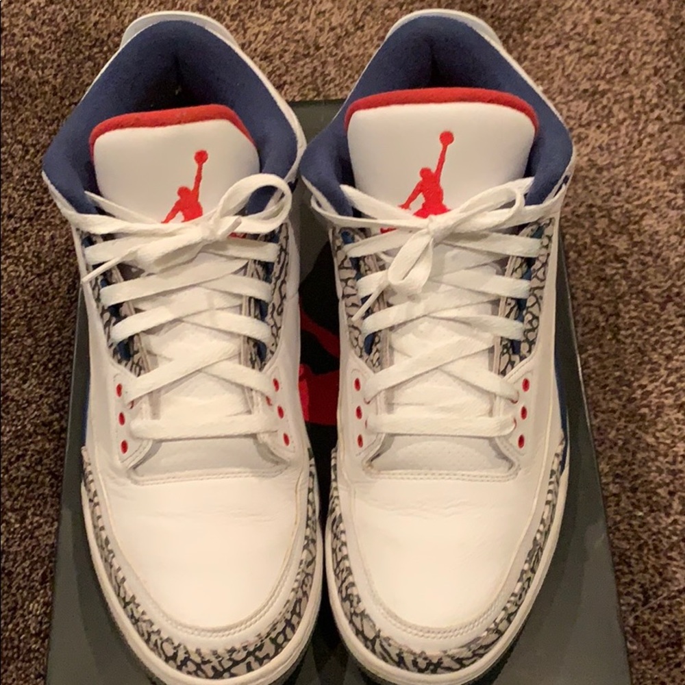 Air Jordan 3 True Legend Blue Size 13